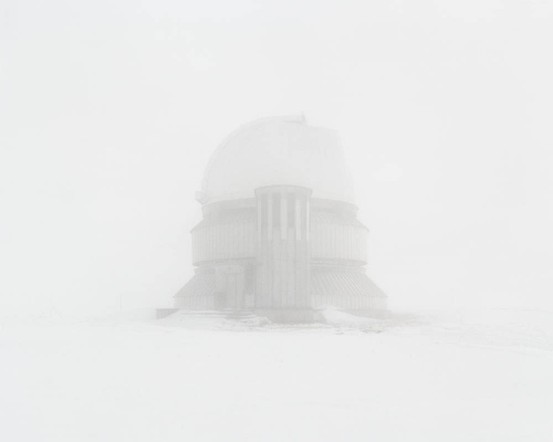 Deserted observatory. Kazakhstan, Almaty region, 2015