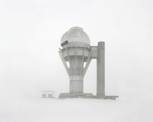 Deserted observatory. Kazakhstan, Almaty region, 2015